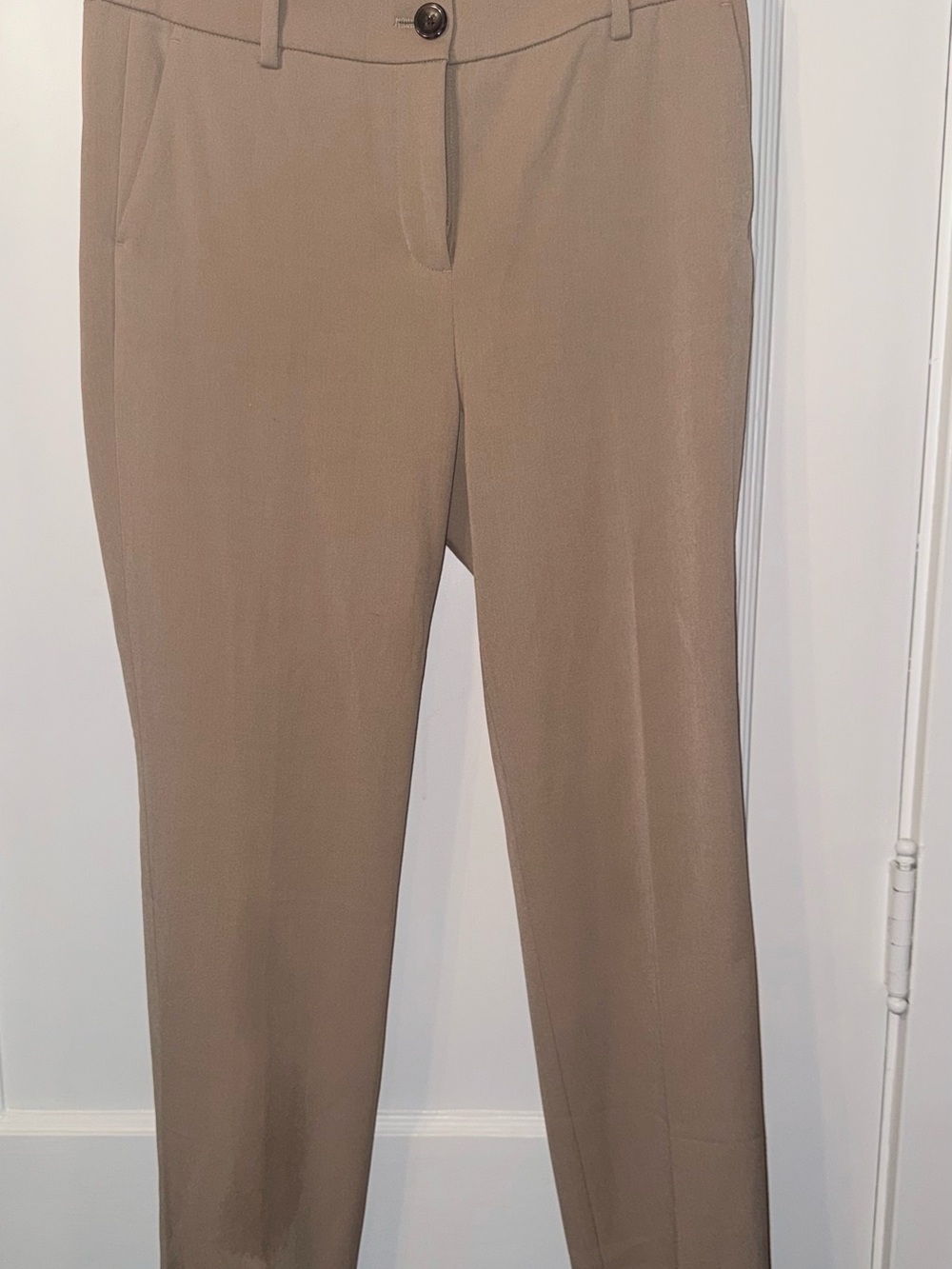 J. Crew camel  Straight-Leg Dress Trousers